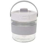 TOYANDONA Thickened 900ml Grey Pickle Jar with Lid Airtight Sealing Multi-function Vegetable Fermenting Jar for Kitchen Storage and Korean Kimchi Brewing