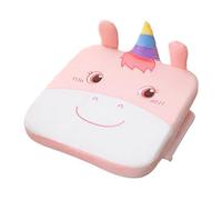 TOYANDONA Thickened Booster Seat Cushion for Dining Chairs Washable Non-Slip Chair Pad with Cartoon Design Comfortable Height Increasing Seat Pad for Feeding Learning and Playtime