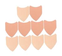 TOYANDONA Thigh Chafing Prevention Pads and Anti-Friction Thigh Patches, Elastic Fabric and Non-Woven Material, Invisible V-Shaped Sweat Barrier, 10pcs Set for Sports and Outdoor Activities