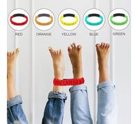 TOYANDONA Three Legged Race Bands Elastic Ropes 20Pcs Lightweight, Foldable Elastic Bands for Backyard Relay Race and Carnival Game Interaction for Adults and Boys and