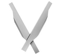 TOYANDONA Thumb Slotless Cabinet Pull Handle, 300mm Long Aluminum Alloy | Modern Smooth Finish, for Closet and Pantry Doors, Rental-friendly Updates, Easy Opening