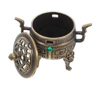 TOYANDONA Tian Yuan Ding Mini Incense Burner Elegant Home Decoration Dual Cone and Tower Incense Holder for Tea Rooms Yoga Office Aromatherapy Centerpiece