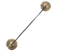 TOYANDONA Tibetan Tingsha Cymbals Copper Chime Bells for Meditation and Mindfulness Handcrafted Nepalese Healing Instrument with Dragon Pattern Polished for Sound Yoga Relaxation