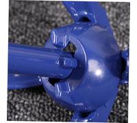 TOYANDONA Tine Foldable Kayak Anchor Blue for Canoes Motorboats Sailboats Compact Grapnel Anchor Suitable for Coral River Lake Bottoms