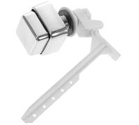 TOYANDONA Toilet Repair Push Button Side Mount Replacement and 4pcs with Ultra-Smooth Surface Great Reliability Plastic Material for Bathroom Tank Suitable for Dual Flush System