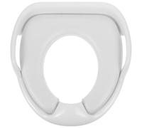 TOYANDONA Toilet Seat for Potty Training Toilet Training Seat with Soft Cushion White Non-Slip for Boys for Home and Travel