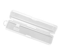 TOYANDONA Toothbrush Container Lightweight Plastic with Unique Creative Design Portable Travel Toothbrush Holder Case for Bathroom and Travel Storage