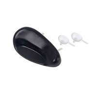 TOYANDONA Tpu Lightweight Violin Shoulder Rest with Fixed Suckers Sweat Absorbent Comfortable Design for Hours of Play Black Pad Protects Violin