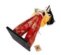 TOYANDONA Traditional Japanese Samurai Doll Home Decoration Authentic Samurai Ninja Figurine for Desktop Ornament Cultural Household Collectible Japanese Style Party Supplies