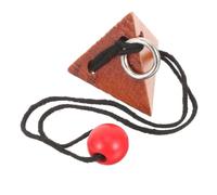 TOYANDONA Traditional Wooden Educational Interlocking Puzzle for Brain Exercise and Intelligence Development Creative Mind Relaxation Plaything Suitable for Adults Challenging Unlocking Game