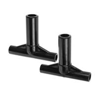 TOYANDONA Trampoline T-shaped pipe connector, set of 2, trampoline accessories, rod connectors, sleeves for trampoline tubes for stable connection and easy installation
