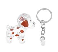 TOYANDONA Transparent Pet Hair Memorial Keepsake Box Secure Storage Souvenir for Dogs Cats Pendant Keychain for Cherishing Emotional Bond and Lasting Tribute