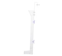 TOYANDONA Transparent Shrimp Feeding Tube Aquarium Feeder with Scale Markings for Precise Feeding for Corals Brine Shrimps Guppies and Pets