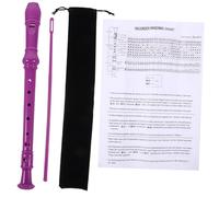 TOYANDONA Treble Clarionet Class Recorders for Flutes Flute Instrument Soprano Beginners Recorder Instrument Student Abs Purple