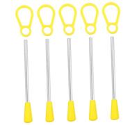 TOYANDONA Triangle Percussion Mallets and Iron Sticks Set for Early Childhood Education and Performance Use