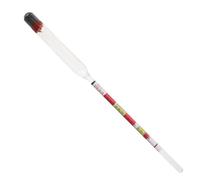 TOYANDONA Triple Scale Hydrometer Brewing Tool for Beer Wine Maple Sap Sugar Level Tester Home Brewing Measuring Kit for Restaurant and Household Use