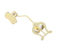 TOYANDONA Trumpet Marching Lyre Clamp-on Sheet Music Holder Clip, Adjustable Height Windproof Music Notation Clip for Outdoor Band Performances