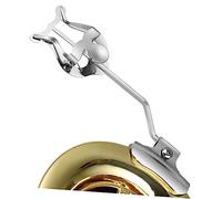 TOYANDONA Trumpet Trombone Sheet Music Clip Compact Plating Lyre Clamp Holder for Marching Musicians Lightweight and Practical Accessory