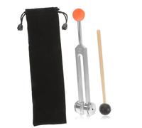 TOYANDONA Tuning Fork Hammer for Sound Healing Meditation Chakra Balancing Aluminum Alloy Yoga Instrument Massage Hammer and Bag for Vibrational Therapy