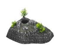 TOYANDONA Turtle Sunbathing Platform Tortoise Resting Dock for Reptiles Turtle Habitat Accessory Aquarium Ornament Rock Landscaping Decoration Fish Tank Landscaping