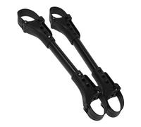 TOYANDONA Twin Stroller Connector for Twins 2pcs Black Baby Stroller Connectors Universal Outdoor Pram Pushchair Coupler