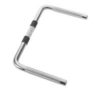 TOYANDONA U-shaped Cowbell Mounting Arm for Drum Kit, Adjustable Horizontal and Right Angle Fixing Metal Clamp, Reinforced Structure, for Performance and Practice