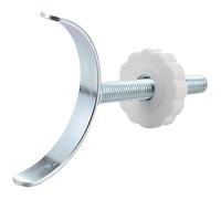 TOYANDONA U Shaped Guardrail Fixing Accessories with Bolts and Gasket Tool Installation for Stair Cylindrical Safety Gates Door Balusters Pet Houses and Safety Barriers