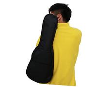 TOYANDONA Ukulele Bag with Padded Waterproof Protection 23 Inch Canvas Black Portable and Labor Saving Carrying Case for Acoustic Stringed Instruments Suitable for Training and Outdoor