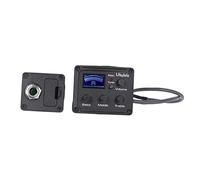 TOYANDONA Ukulele Electric Pickup Tuner System Lcd Display Eq Equalizer for Guitar Piezo Pickup for Boys and Girls Practice Ukele