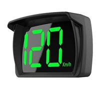 TOYANDONA Universal Car Hud Speedometer with Accurate Positioning and Simple Installation, Digital Gps Head-up Display in Black Abs and PC Material for Modern Vehicle Dashboard Use