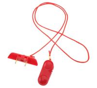 TOYANDONA Universal Red Emergency Stop Key for Treadmill with Abs Material, Rectangular Safety Switch for Commercial Fitness Equipment and Apartments