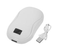 TOYANDONA USB Rechargeable Mini Hand Warmer with Digital Temperature Control Portable Pocket Heater and Power Bank for Outdoor Camping Heat Levels Compact Lightweight Design for Travel and
