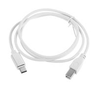 TOYANDONA Usb Type-c to Midi (type B) Cable 1 Meter High-speed Audio Interface Cord for Midi Controllers, Keyboards and Usb Microphone Compatible with Usb-c Devices