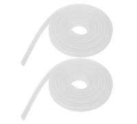 TOYANDONA Vacuum Sealer Machine Silicone Seal Replacement 2Pcs White Gaskets for Household Use Enhancing Food Storage Longevity and Hygiene Maintenance