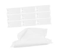 TOYANDONA Vehicle Visor Facial Tissue Refill Packs 10pcs Soft Absorbent Car Tissue Bulk for Travel and Auto Visor Replacement Paper Towels Car Interior Essentials