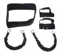 TOYANDONA Vertical Jump Training Device with Neoprene Pulling Band Black Basketball Training Equipment Designed and Improving Vertical Jump Performance
