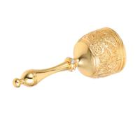 TOYANDONA Vintage Dragon Phoenix Hand Bell Distinctive Sound for Dinner Yoga Meditation Elderly Care Sturdy Alloy Design Decorative Functional Bell for Events and Celebrations