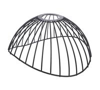 TOYANDONA Vintage Industrial Metal Wire Lampshade Guard for Floor Lamp Retro Mesh Cage Design with Stable Structure Easy Installation for Living Bedroom Study Artistic Edison Style Light