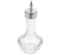 TOYANDONA Vintage Japanese Style Glass Bitters Bottle with Fine Stopper Compact Cocktail Dasher for Bar and Home Use Decorative Absinthe and Bitter Essence Dispenser