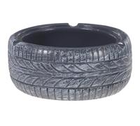 TOYANDONA Vintage Resin Ashtray with Unique Tire Shape, Lightweight and Portable Decorative Ashtray Ornament for Home and Office Use