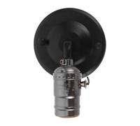 TOYANDONA Vintage Retro E26 E27 Light Socket Lamp Holder with Pull Chain, Copper Material, Flexible Lighting Direction, for Entryway Light Fixture or Dining Rooms