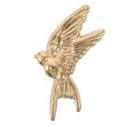 TOYANDONA Vintage Swallow Brooch Pin for Women Handcrafted Metal Bird Lapel Pin with Elegant Medieval Design Animal Badge Jewelry Gift for Birthday Parties Xmas and Wedding Accessories