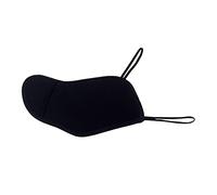 TOYANDONA Violin Chin Rest Pad in Black Made of Cotton Material Acts as Protector and Accessory for Violin Playing Supplies Designed for Comfort