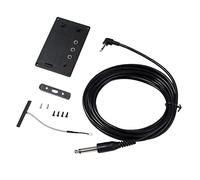 TOYANDONA Violin Pickup Equalizer Eq Violin Silent Mute Pickup Preamp Equalizer for Musician Equipment and