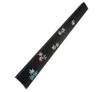TOYANDONA Violin Replacement Wooden Fretboard Inlaid Abalone Smooth Design for -repair and Enhanced Aesthetics