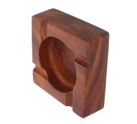 TOYANDONA Walnut Wood Ashtray Large Slot Engraved Solid Wood Smoking Tray Stable for Home Office Hotel Tea Vintage Decorative Cigar Smoke Tray