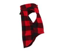 TOYANDONA Warm Checked Fleece Dog Vest Xl Cozy Thermal Puppy Waistcoat for Small to Medium Dogs Soft Autumn Winter Pet Clothing Adorable Plaid Design