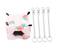 TOYANDONA Warm Cotton Nest for Hamster Sleeping Small Pet Bedding Guinea Pig Cozy Winter Nest for Hamster Comfort and Warmth