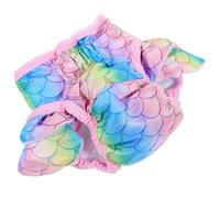 TOYANDONA Washable Reusable Dog Diaper for Female Dogs Comfortable and Secure Fit, Leakproof Cotton Material, Fit Waist Circumference 22-32cm, for Hot Summer Days