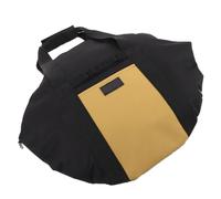 TOYANDONA Water Resistant Oxford Cloth Grill Pan Bag for Outdoor Cooking Thick Durable Cast Iron Skillet Carrier with Portable Handle Compatible with Maifan Stone Griddle Space Saving